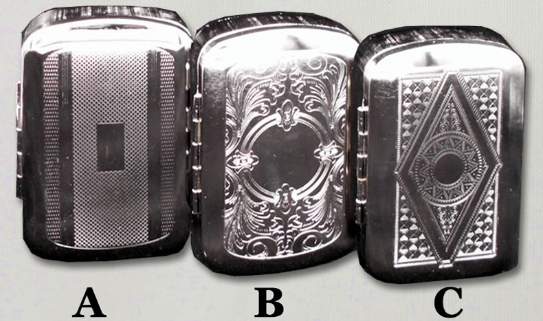 Sturdy nickel tins for RYO tobacco - assorted designs